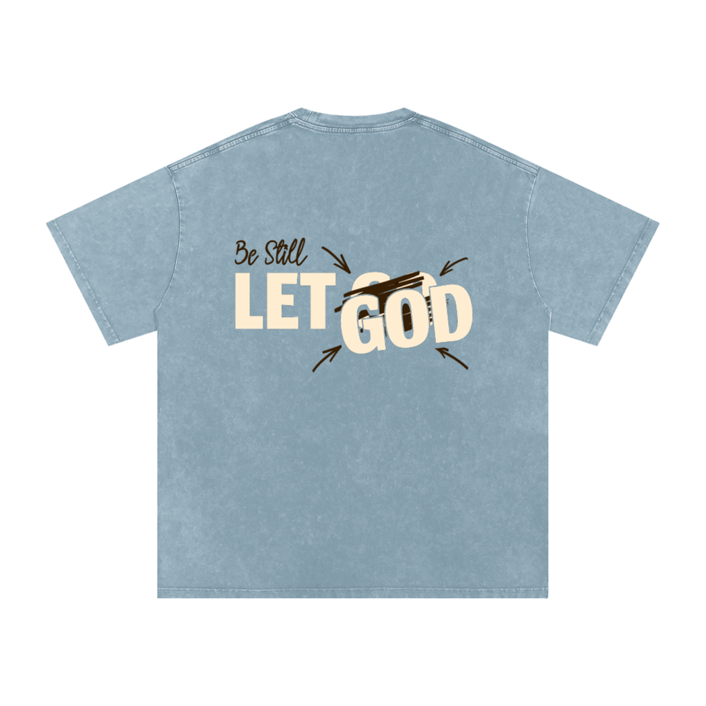 We Need Jesus Washed Oversized T-Shirt