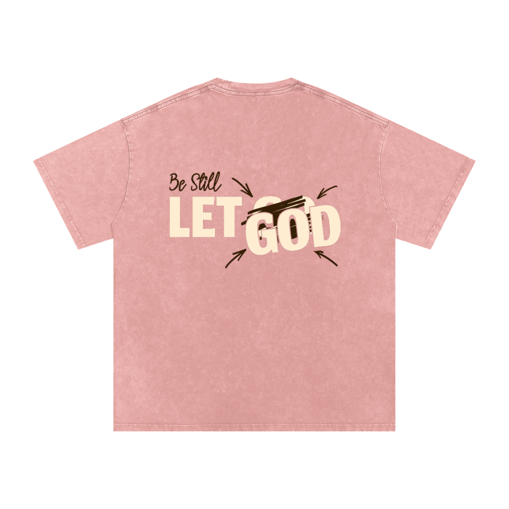 We Need Jesus Washed Oversized T-Shirt